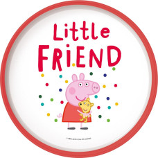 Stor : Peppa Pig - Little One Non Slip Bicolor Premium Plate (13493)