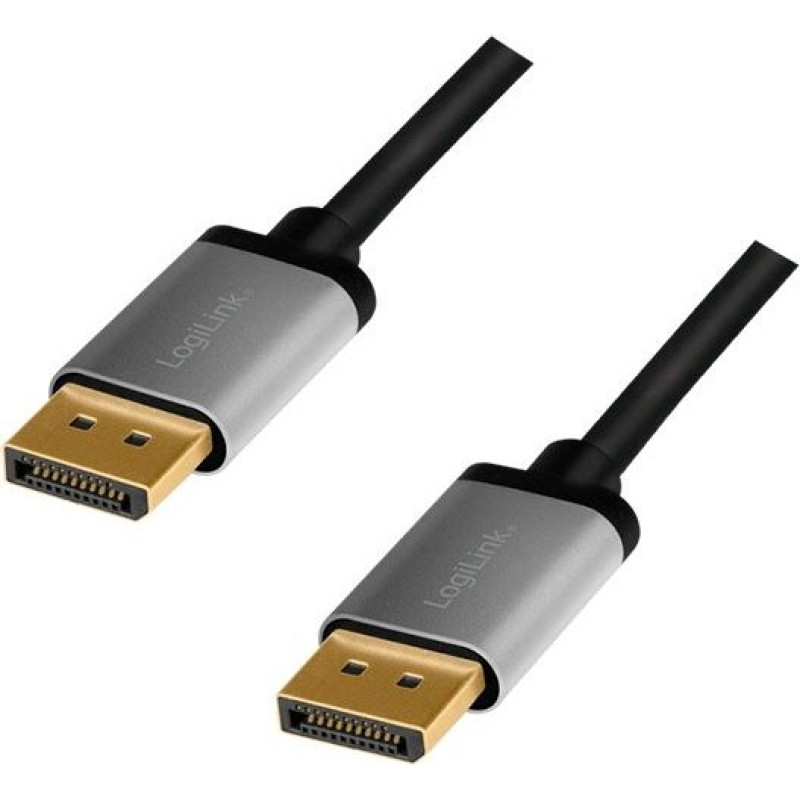 Logilink Kabel displayport 4k/60 hz,dp/m do dp/m,alu. 5m