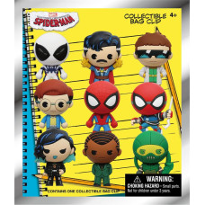 Monogram International Monogram Marvel: Spider-man (Friendly neighborhood) 3D Foam Bag Clips Figures