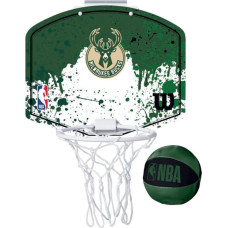 Wilson NBA Team Milwaukee Bucks Mini Hoop Basketball Backboard WTBA1302MIL (One size)
