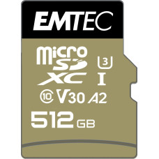 Emtec mSD 512GB UHS-I U3 V30 SpeedIN Pro