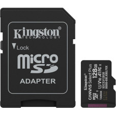 Kingston microsdxc 128gb canvas select plus 3 + adp