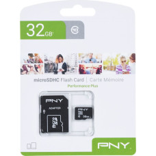 Pny Technologies Karta pamięci pny performance plus microsdhc 32gb