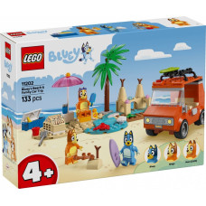 Lego ® Bluey: Bluey's Beach & Family Car Trip (11202)