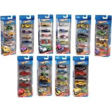 Hot Wheels - 5 Car Pack ( Assortment - Styles May Vary) - Toy - rotaļlieta