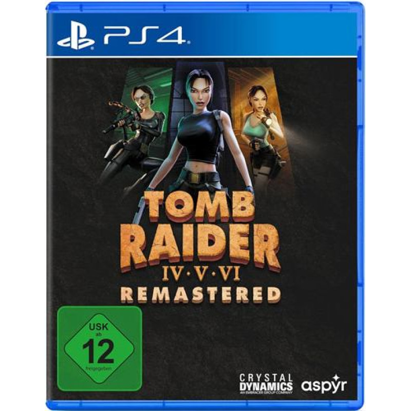 PS4 Tomb Raider 4-6 Remastered Playstation 4 video spēle
