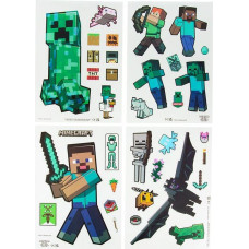 Paladone Minecraft Window Cling Decals