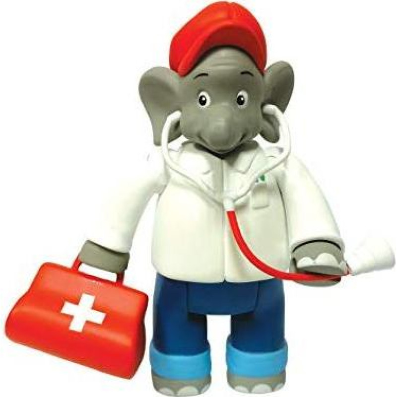 Jazwares - Benjamin the Elephant (As a Doctor) - Toy - rotaļlieta