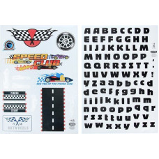 Paladone Hot Wheels Personalisation Wall Decals