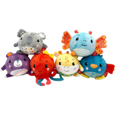 Centel Fisher-Price®: Soft Animal Friends (10cm) (F1028-F1033)