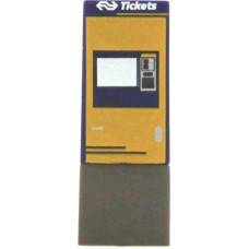 Rietze Automodelle - Reitze 70295 Fahrkartenautomat (Ticket Machine) Blue/Yellow - Toy - rotaļlieta