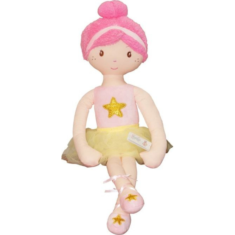 Tulilo Lalka balerina różowa 70 cm