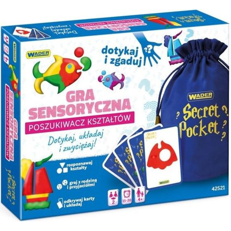 Wader Gra sensoryczna poszukiwacz kształtów