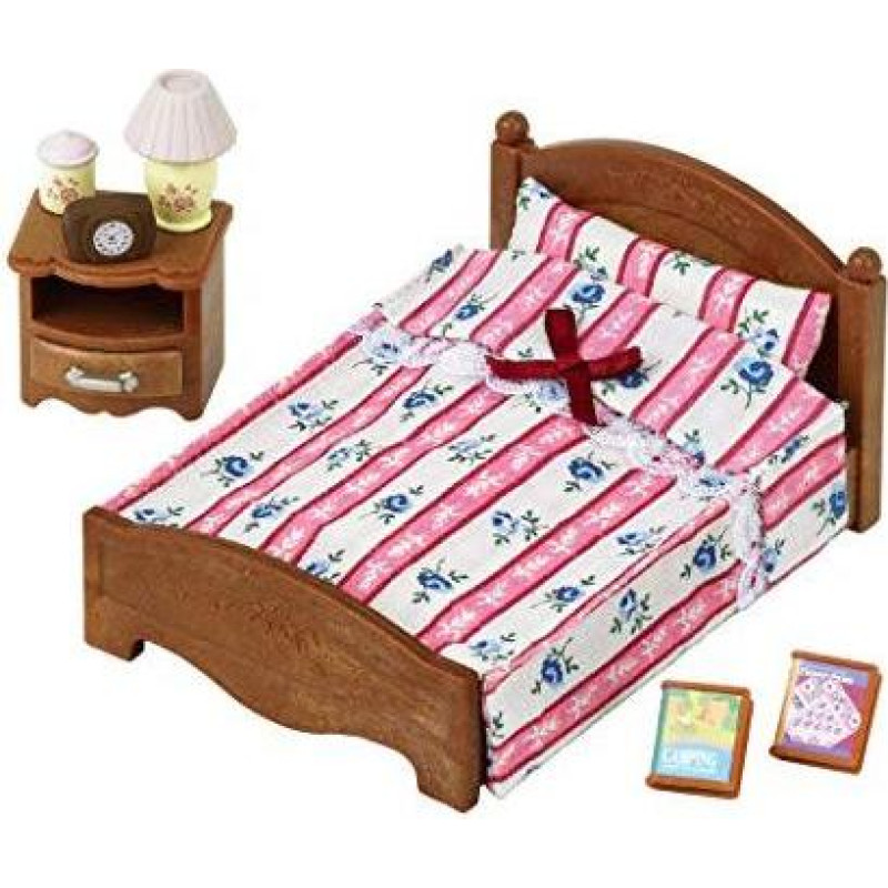 Sylvanian Families - Semi-Double Bed - Toy - rotaļlieta