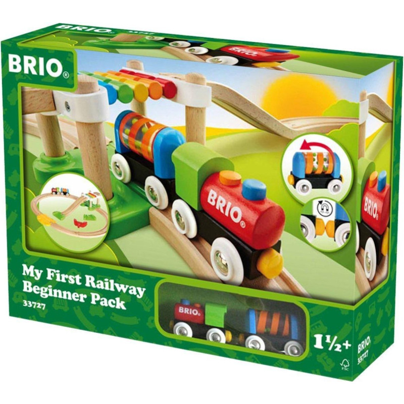 BRIO - My First Railway Beginner Pack (33727) - Toy - rotaļlieta