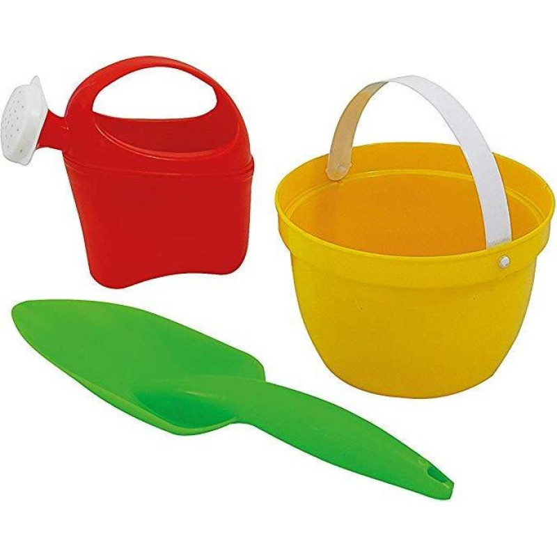 Adriatic (ADRLO) 858 Adriatic Garden Bucket Set, Multi-Colour - Toy - rotaļlieta