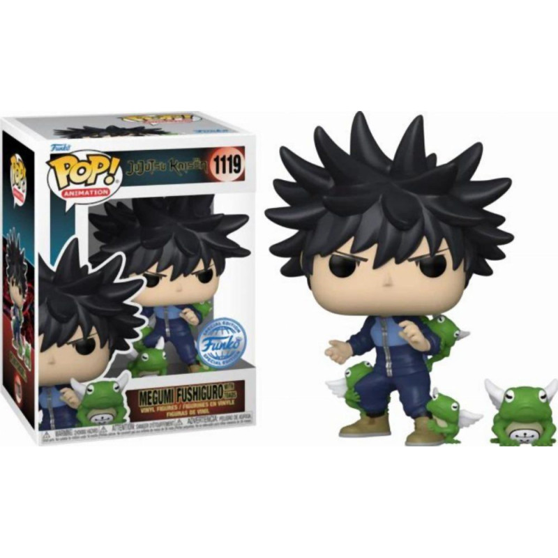 Funko Animation: Jujutsu Kaisen - Megumi Fushiguro with Toads (Special Edition) #1119 Vinyl Figure