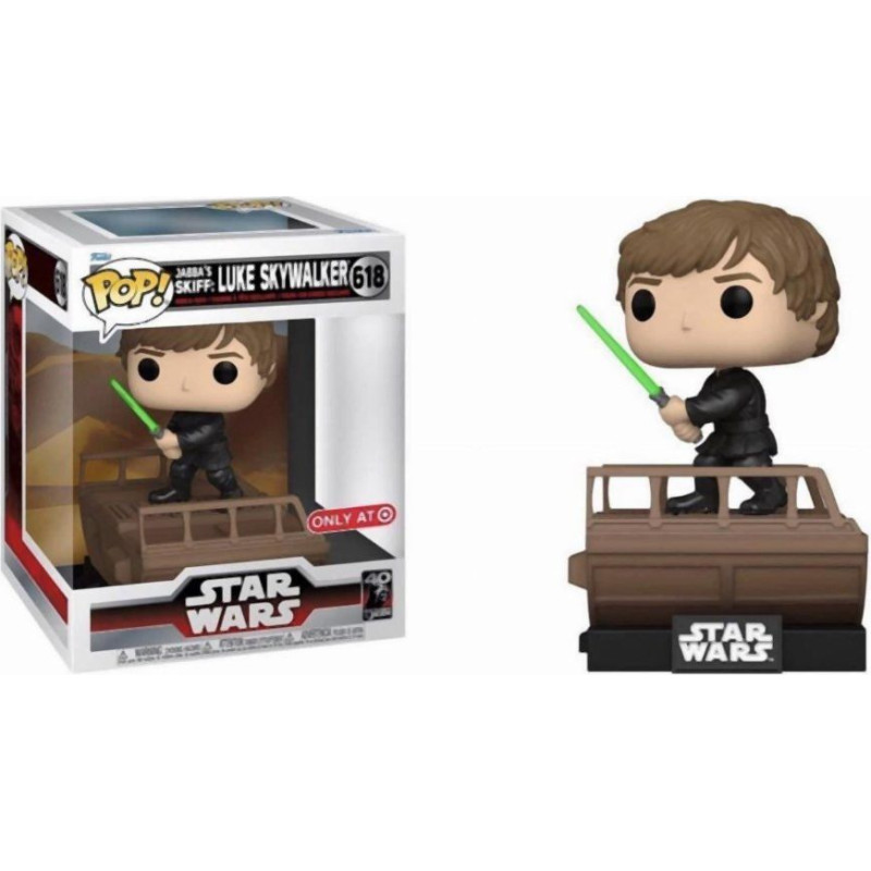 Funko Pop! Deluxe Disney Star Wars: Return of the Jedi: Jabbas Skif: Luke Skywalker (Special Edition) #618 Bobble-Head Vinyl Figure