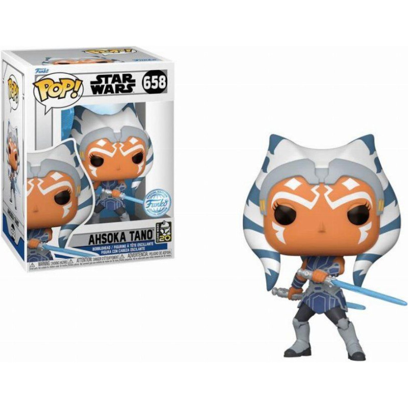 Funko Pop! Disney Star Wars: Clone Wars - Ahsoka Tano (Special Edition) #658 Bobble-Head Vinyl Figure