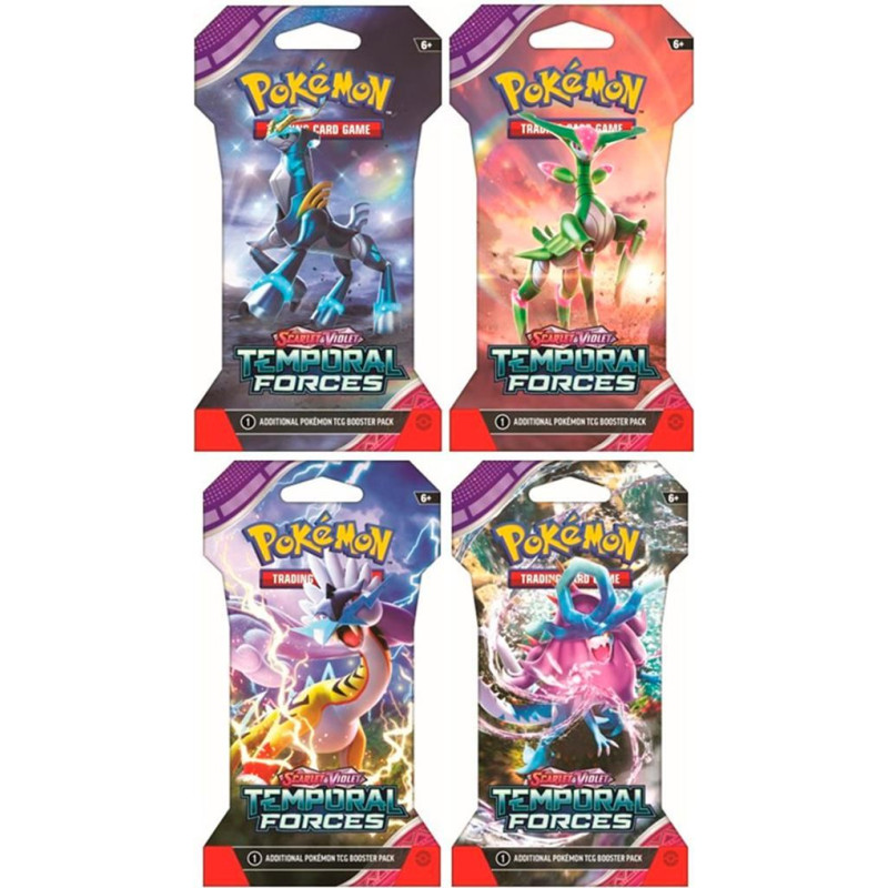 Pokemon TCG Scarlet & Violet 5 Temporal Forces Sleeved Booster Pack