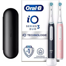 Braun oral-b szczoteczka elektryczna io 3 zestaw duo black&pink