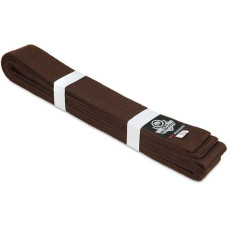 Karate kimono belt - brown 260 cm (280 cm)