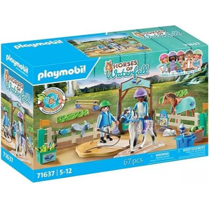 Playmobil Zestaw figurek horses 71637 nowoczesna arena jeździecka
