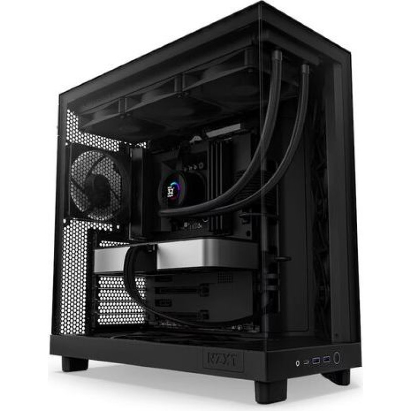 Nzxt Obudowa h6 flow z oknem czarna