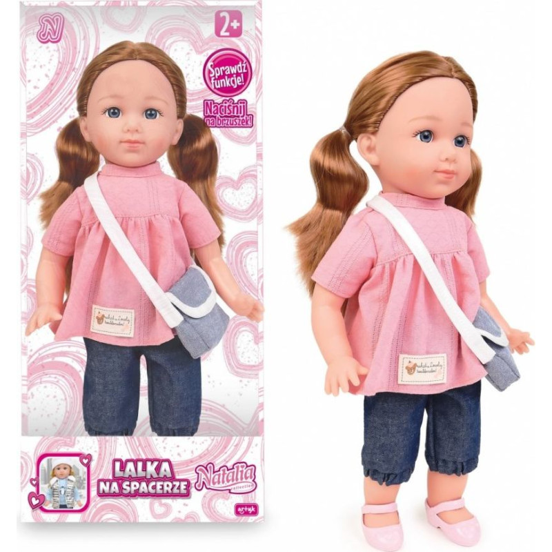 Artyk Lalka funkcyjna natalia w tunice 36 cm