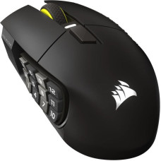Corsair SCIMITAR ELITE WIRELESS SE Gaming Mouse - Bronze Metal, Optical Wireless / USB 2.0 Type A / 16 Programmable Buttons / 100-33'000 DPI