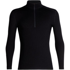 Icebreaker 260 Tech L/S Half Zip thermal sweatshirt - black