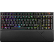 ASUS ROG Strix Scope II 96 Wireless Gaming Keyboard USB + RF Wireless + Bluetooth QWERTZ German Black