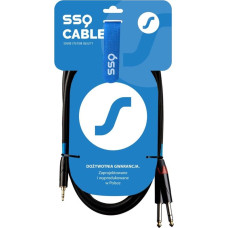 Sound Station Quality (Ssq) Ssq mijm1 - jack stereo 3,5mm - 2x jack mono 6,3mm