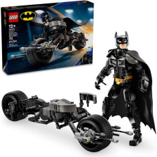Lego super heroes 76273 figurka batmana do zbudowania i batcykl