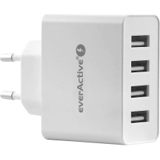 Everactive Ładowarka sieciowa 4x usb 5a iq smart charging biała