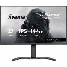 Iiyama Monitor 27 cali gb2741hsu-b1 ips,fhd,144hz,1ms,2xusb,350cd,hdmi,dp,  has (150) pivot