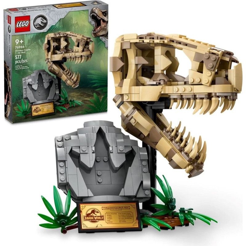 Lego jurassic world 76964 szkielety dinozaurów czaszka tyranozaura