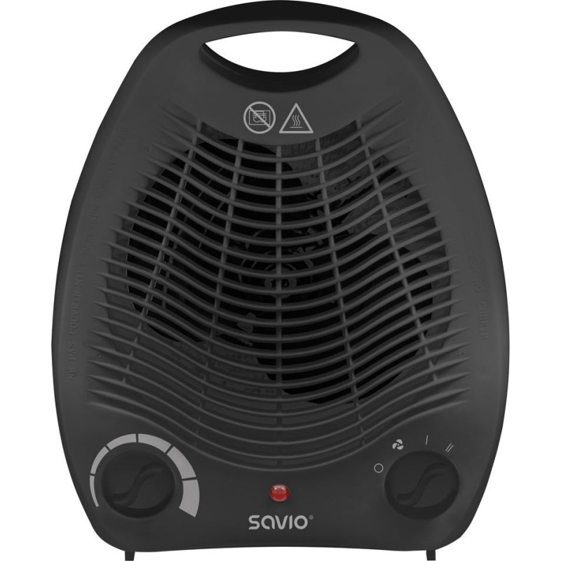 Savio termowentylator 2000 w ad-02/b czarny