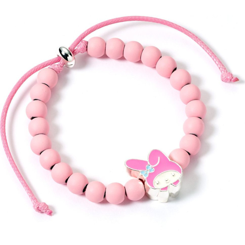The Carat Shop Ltd Carat Shop Hello Kitty - Pink Beaded Bracelet with My Melody Charm (HKBB0002)