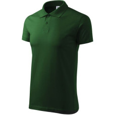 Malfini Single J. M MLI-20206 Bottle Green Polo Shirt (S)