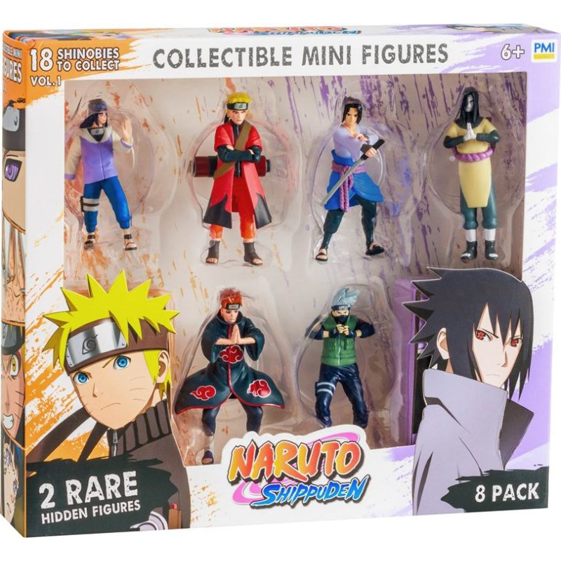 P.m.i. Kids World Naruto shippuden figures - 8 pack deluxe edition ver. b