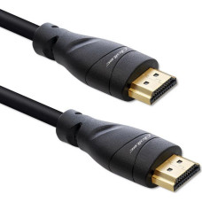 Qoltec Kabel hdmi v2.1 ultra high speed 8k | 60hz | 26awg | 5m złoty