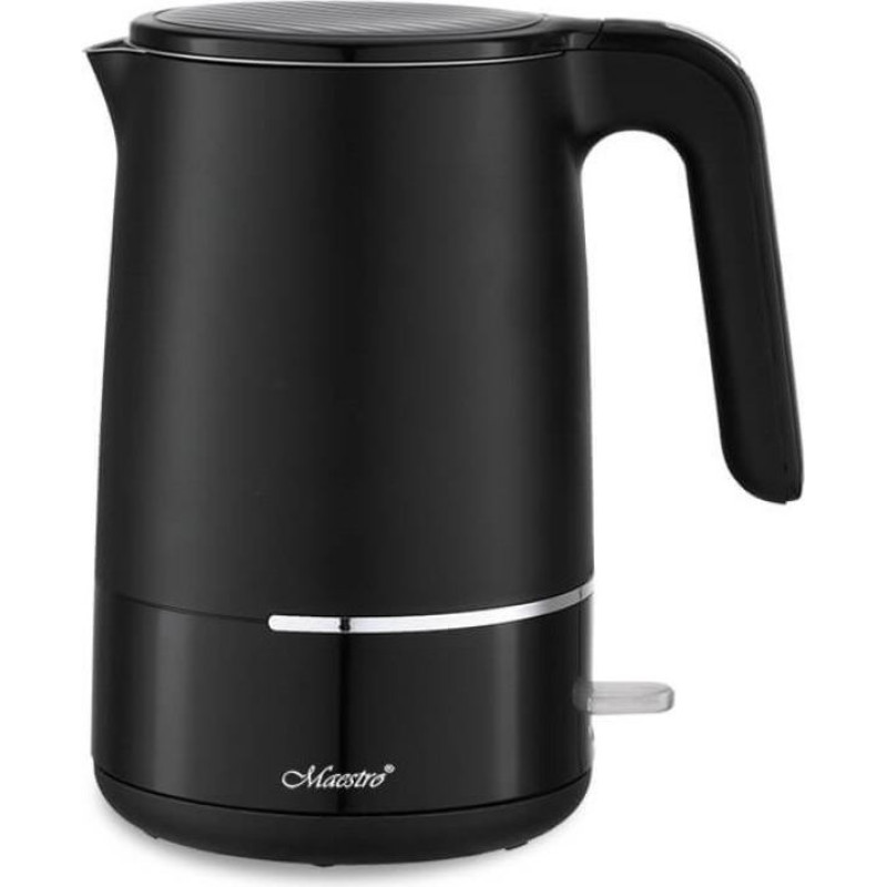 Maestro Czajnik elektryczny 1,7l 1800w mr-037-black maestro