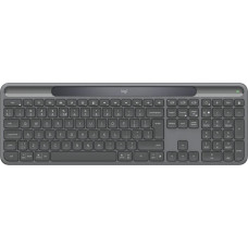 Logitech Klawiatura slim solar+ for business grafitowa