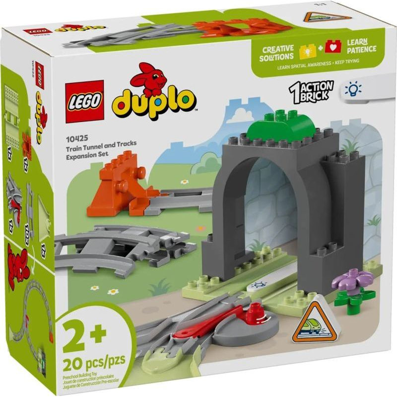 Lego DUPLO TOWN 10425 Tunnel and Train Tracks Expansion Set