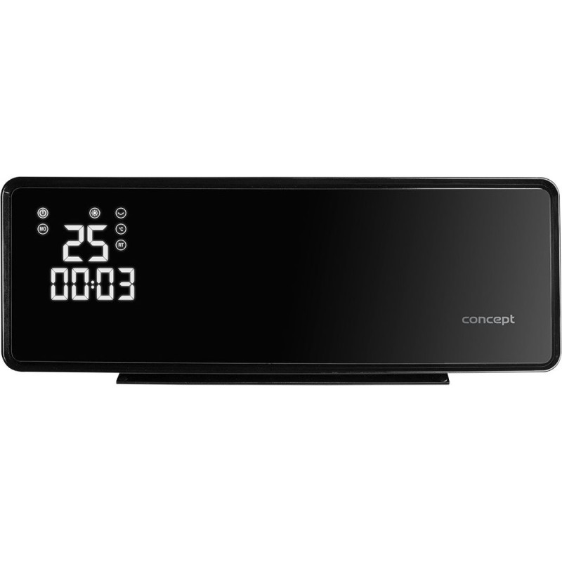 Concept Grzejnik ceramiczny ścienny qh4001 czarny