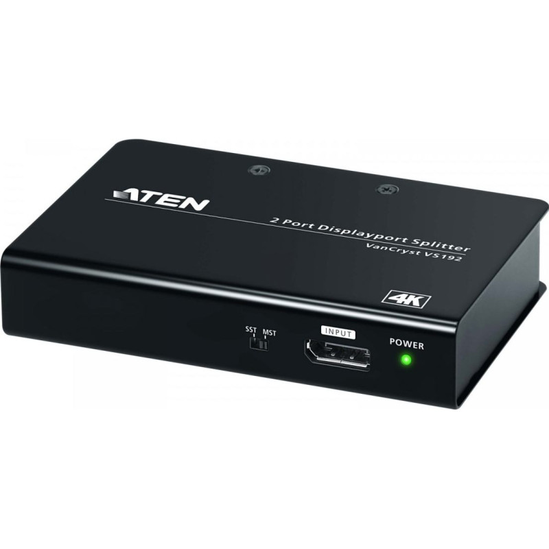 Aten Rozdzielacz 2-port 4k displayport splitter vs192