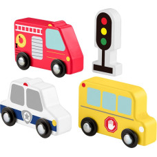 Mattel Fisher Price® : Ξύλινα Οχήματα (JCY32)