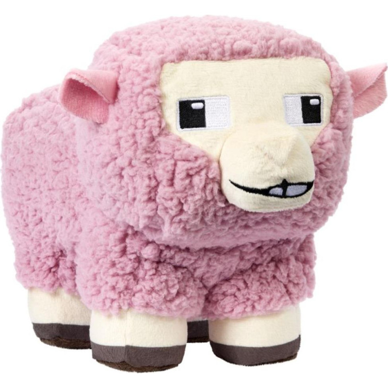 Mattel Minecraft: Pink Sheep Plush (20cm) (JFP56)