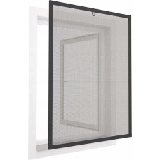 MOSQUITO NET WINDOW ALU 130X150 ANTHRACITE